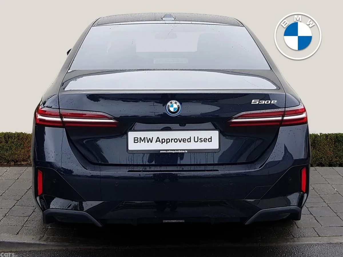 BMW 5-Series Saloon, Petrol Plug-in Hybrid, 2026, Black