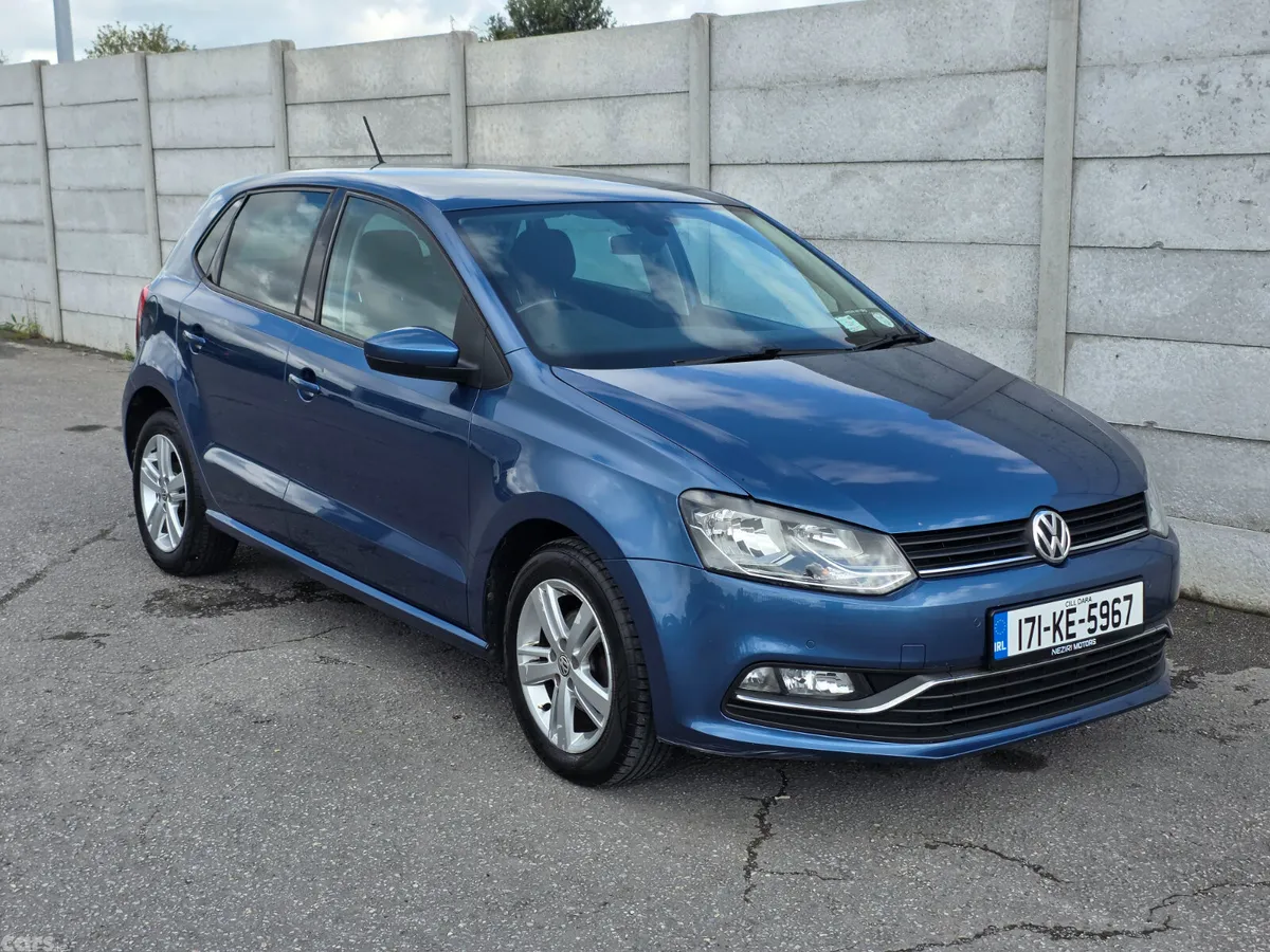 Volkswagen Polo Hatchback, Petrol, 2017, Blue