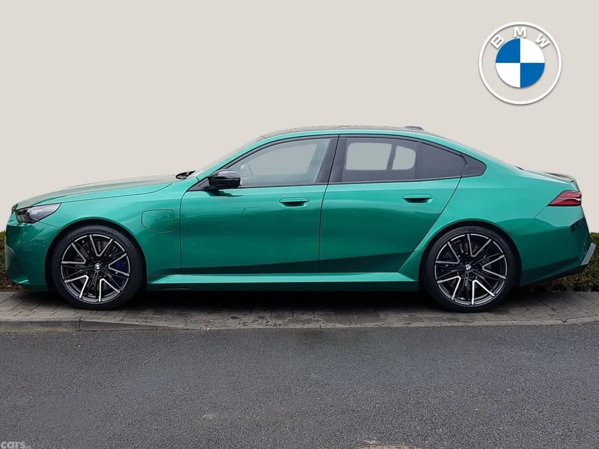 BMW M5 Saloon, Petrol Plug-in Hybrid, 2026, Green