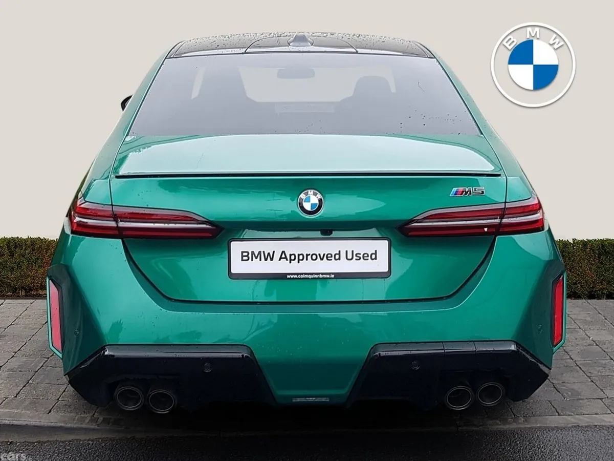 BMW M5 Saloon, Petrol Plug-in Hybrid, 2026, Green