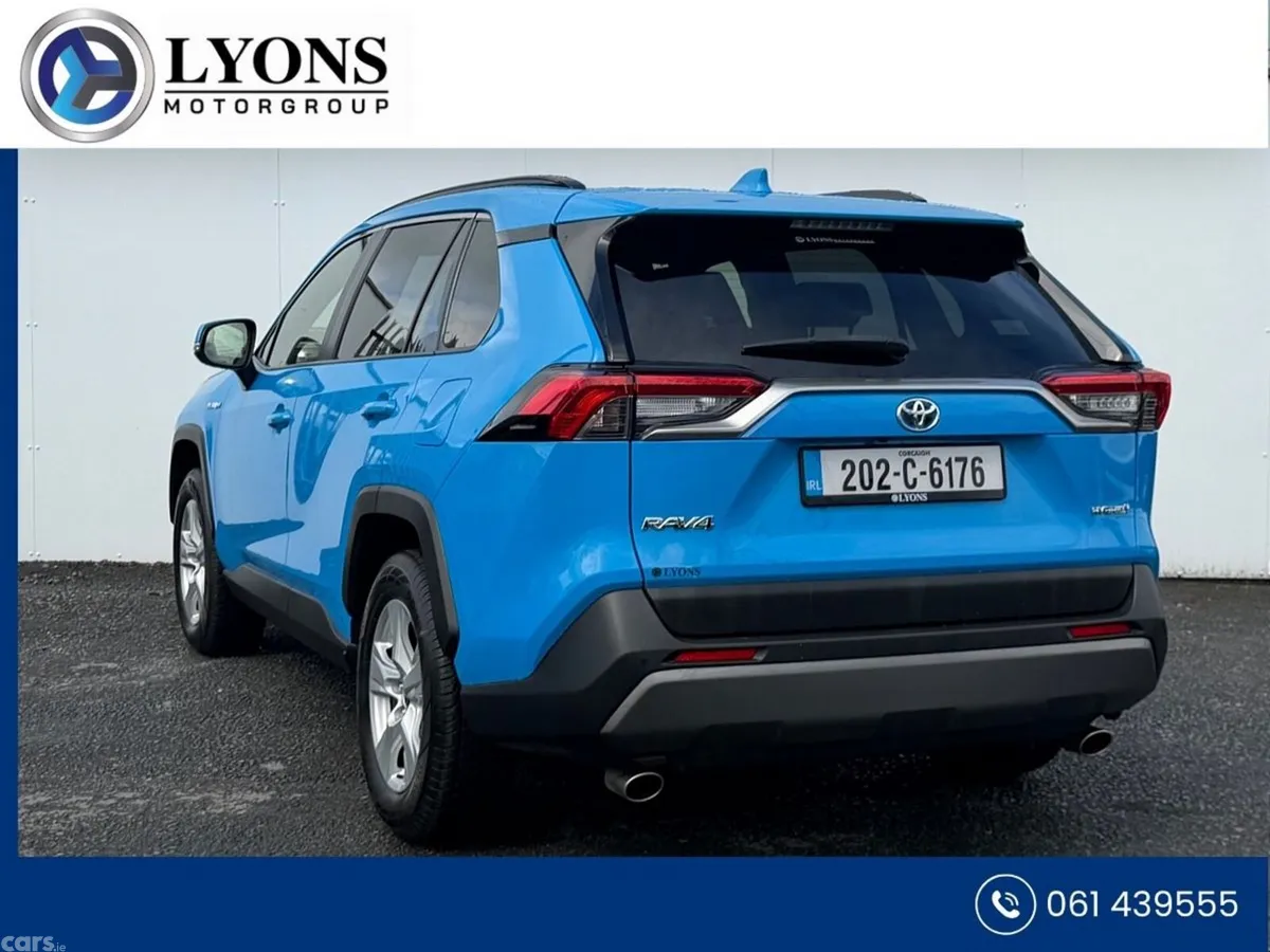 Toyota RAV4 SUV, Petrol Hybrid, 2020, Blue