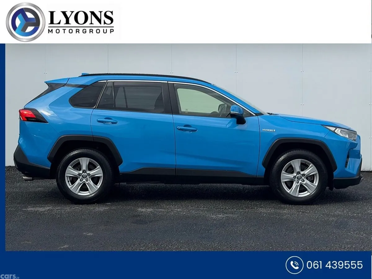 Toyota RAV4 SUV, Petrol Hybrid, 2020, Blue