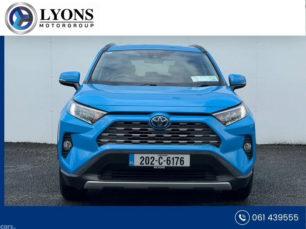 Toyota RAV4 SUV, Petrol Hybrid, 2020, Blue
