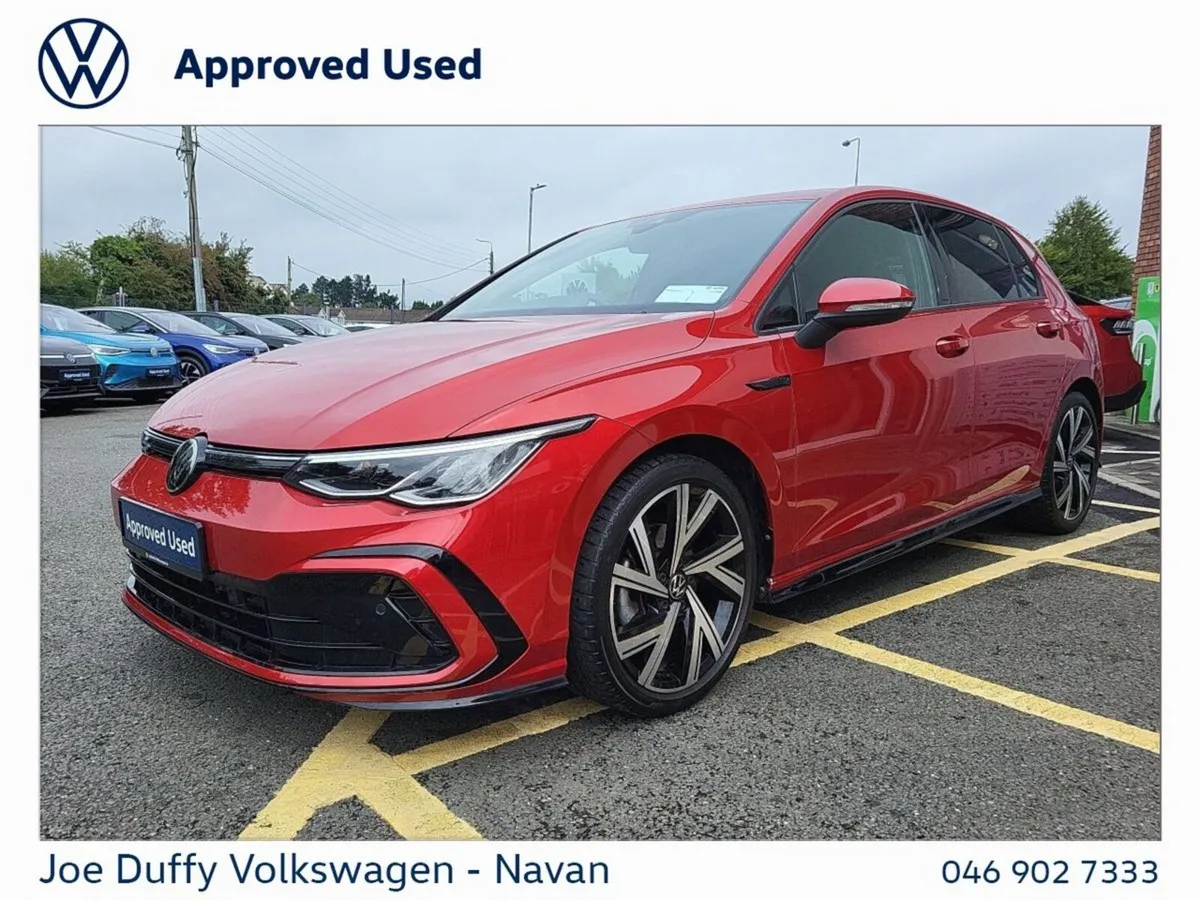 Volkswagen Golf Estate, Petrol, 2023, Red