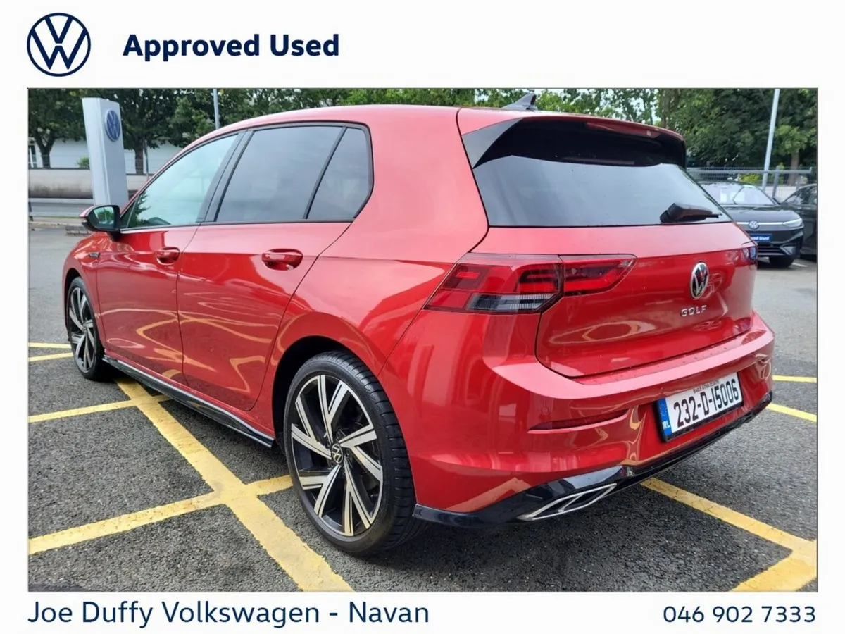 Volkswagen Golf Estate, Petrol, 2023, Red