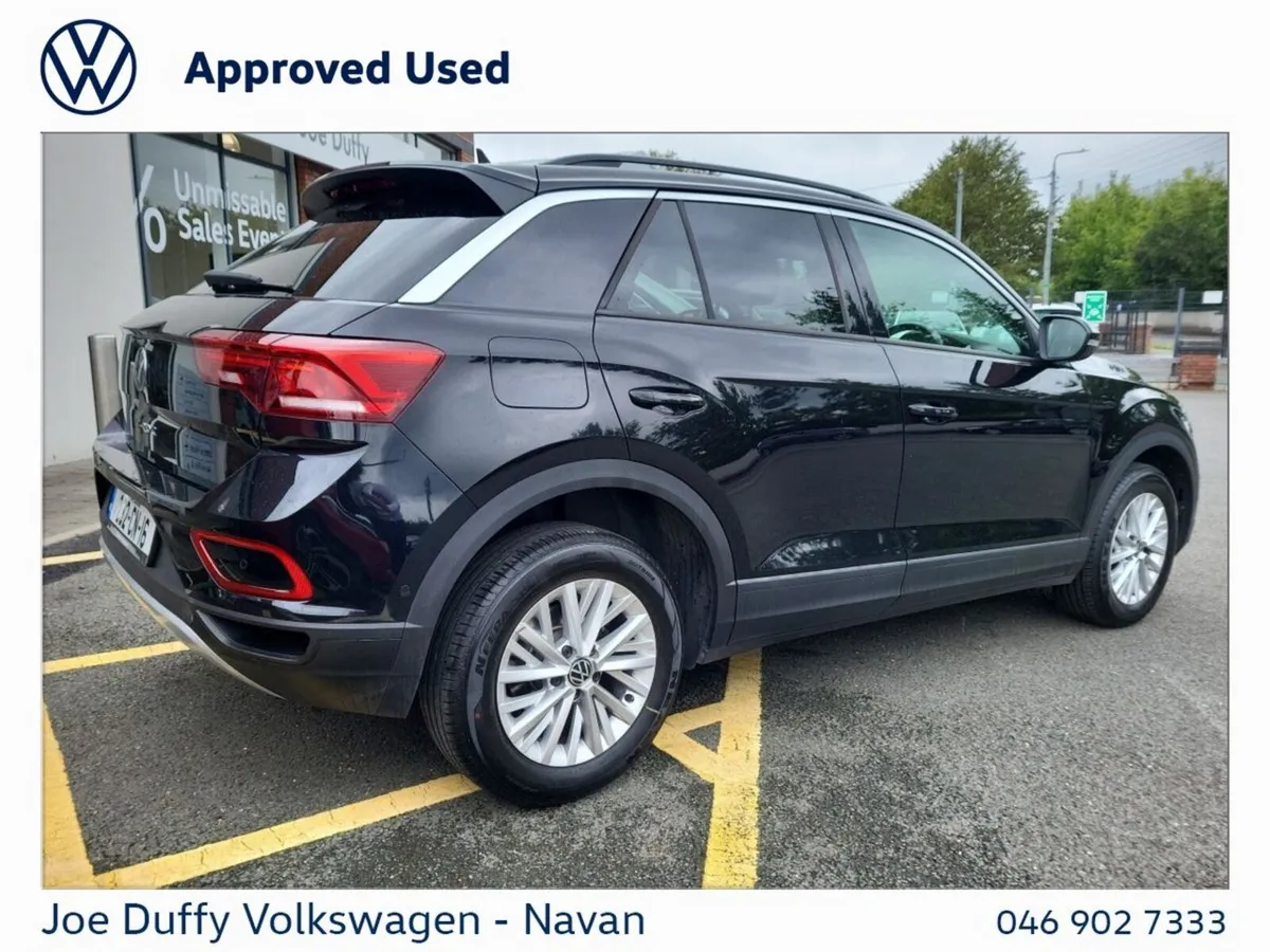 Volkswagen T-Roc SUV, Petrol, 2023, Black