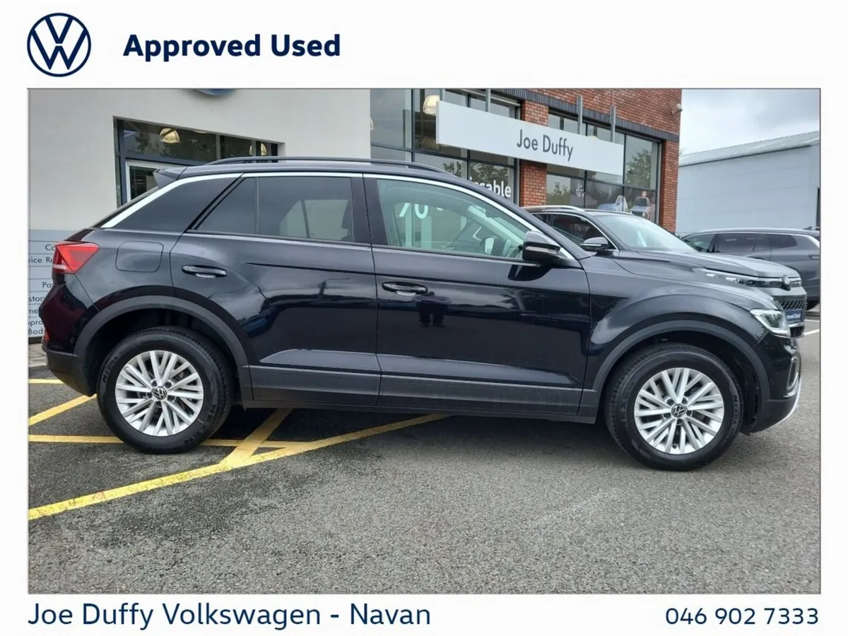Volkswagen T-Roc SUV, Petrol, 2023, Black