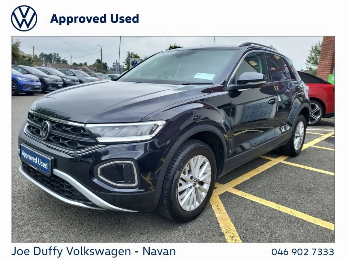 Volkswagen T-Roc SUV, Petrol, 2023, Black