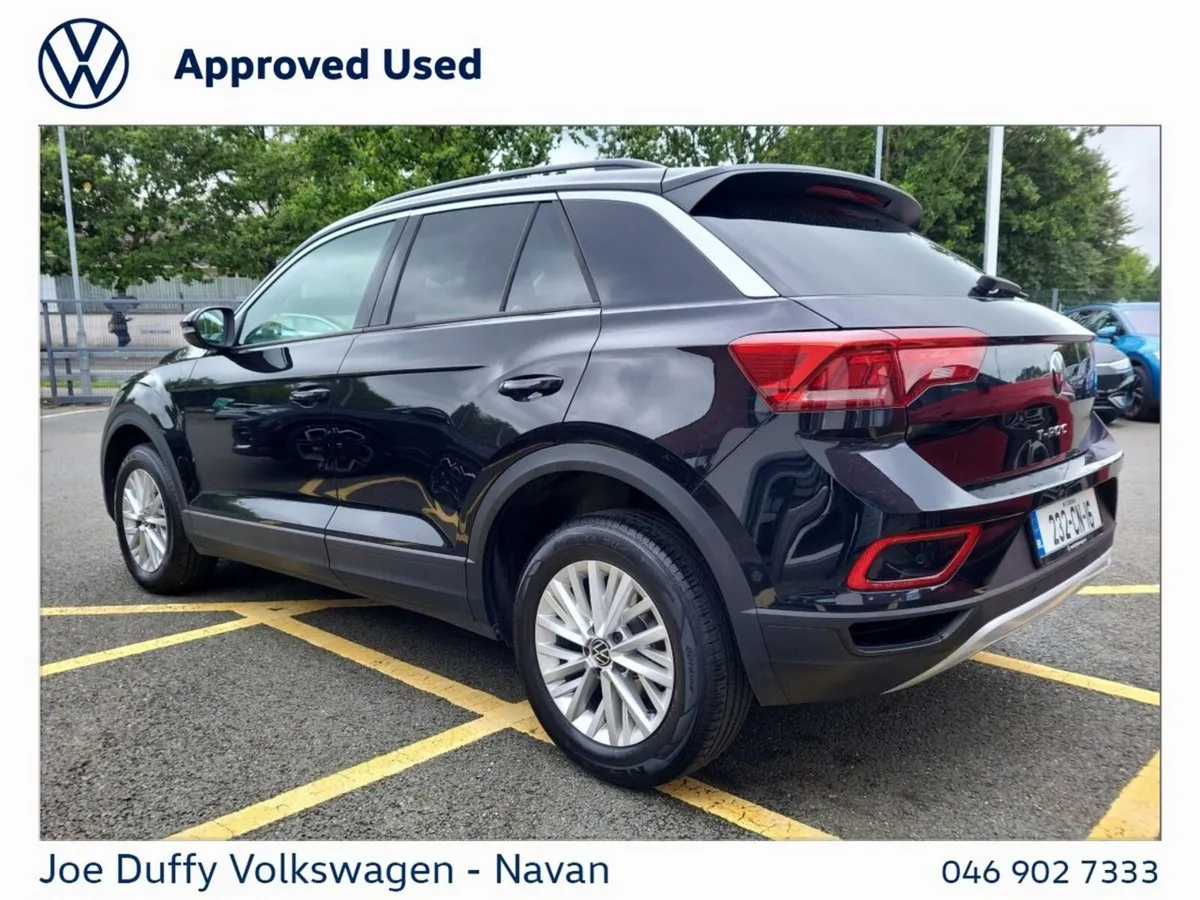 Volkswagen T-Roc SUV, Petrol, 2023, Black