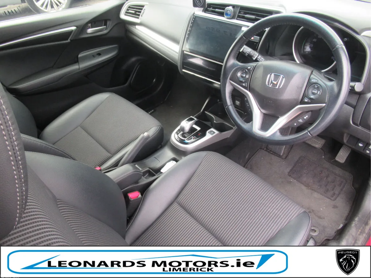 Honda Fit Hatchback, Petrol Hybrid, 2019, Red