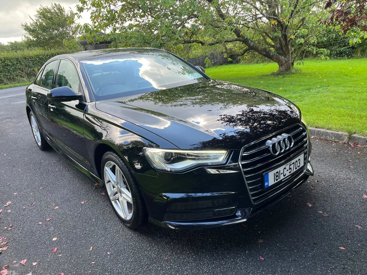 Audi A6 Saloon, Diesel, 2018, Black