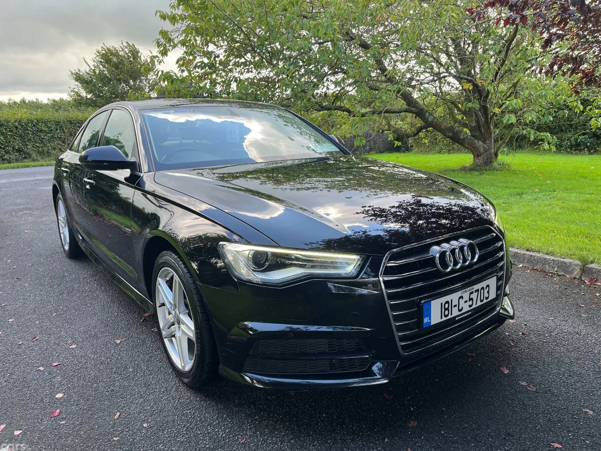 Audi A6 Saloon, Diesel, 2018, Black
