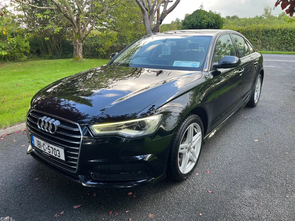 Audi A6 Saloon, Diesel, 2018, Black