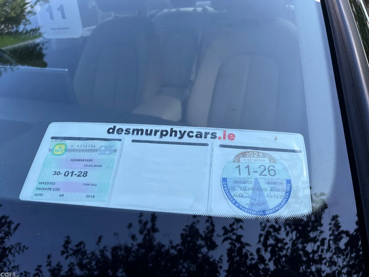Audi A6 Saloon, Diesel, 2018, Black