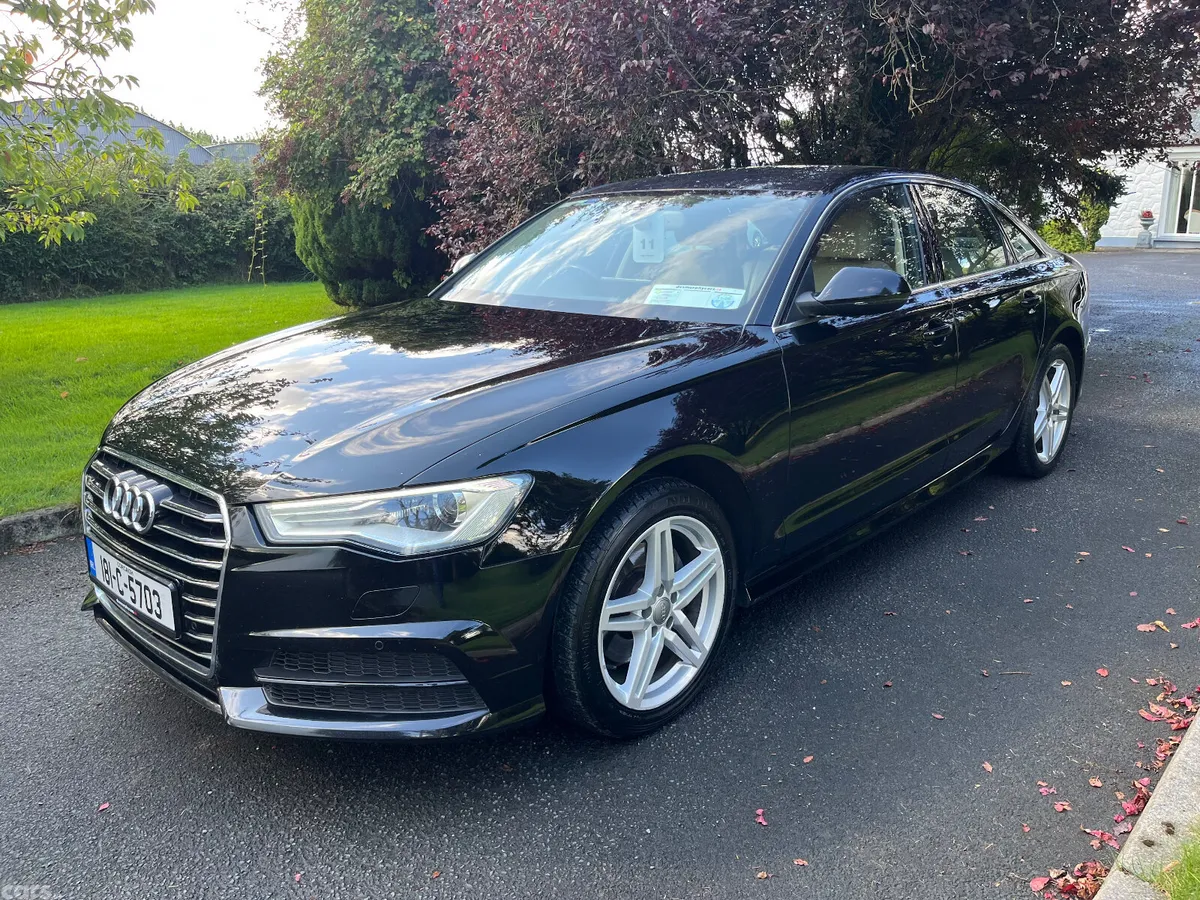 Audi A6 Saloon, Diesel, 2018, Black