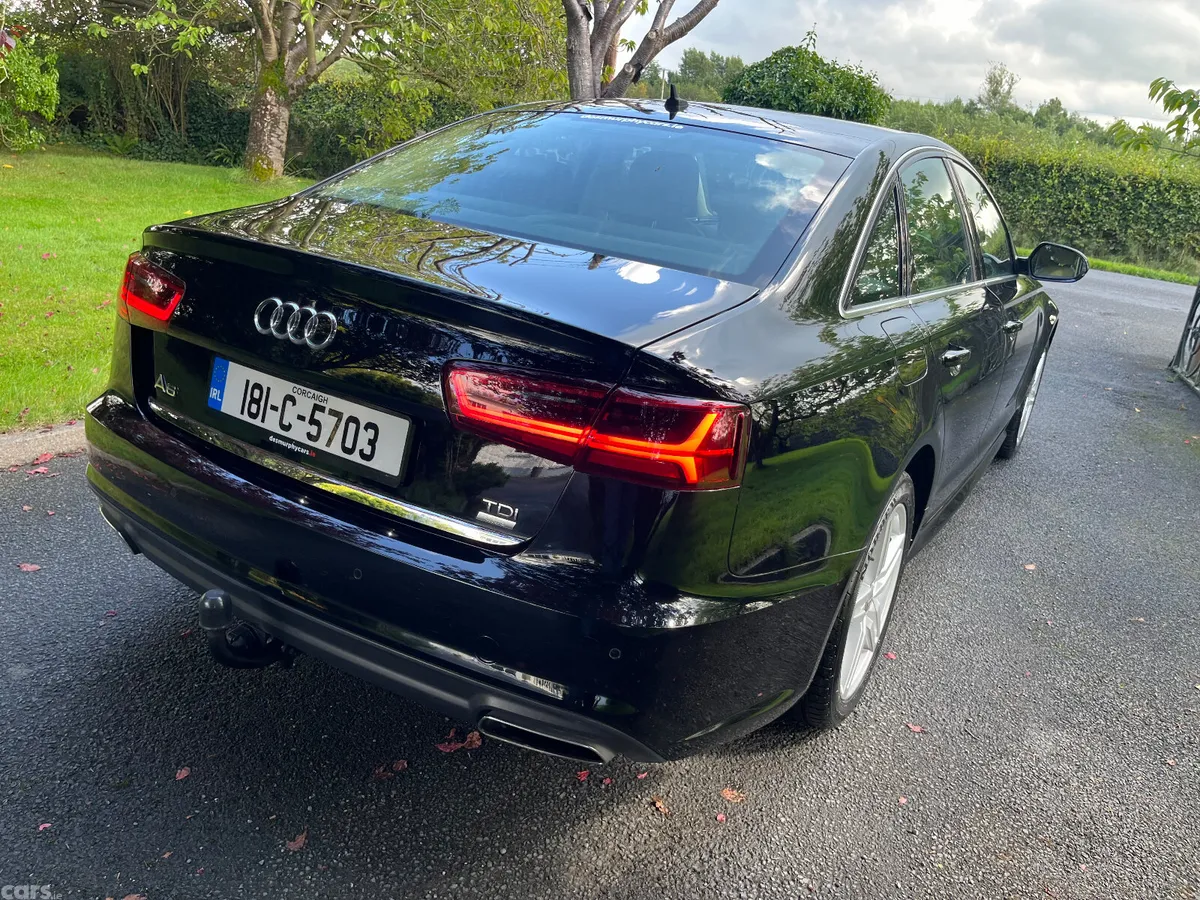 Audi A6 Saloon, Diesel, 2018, Black