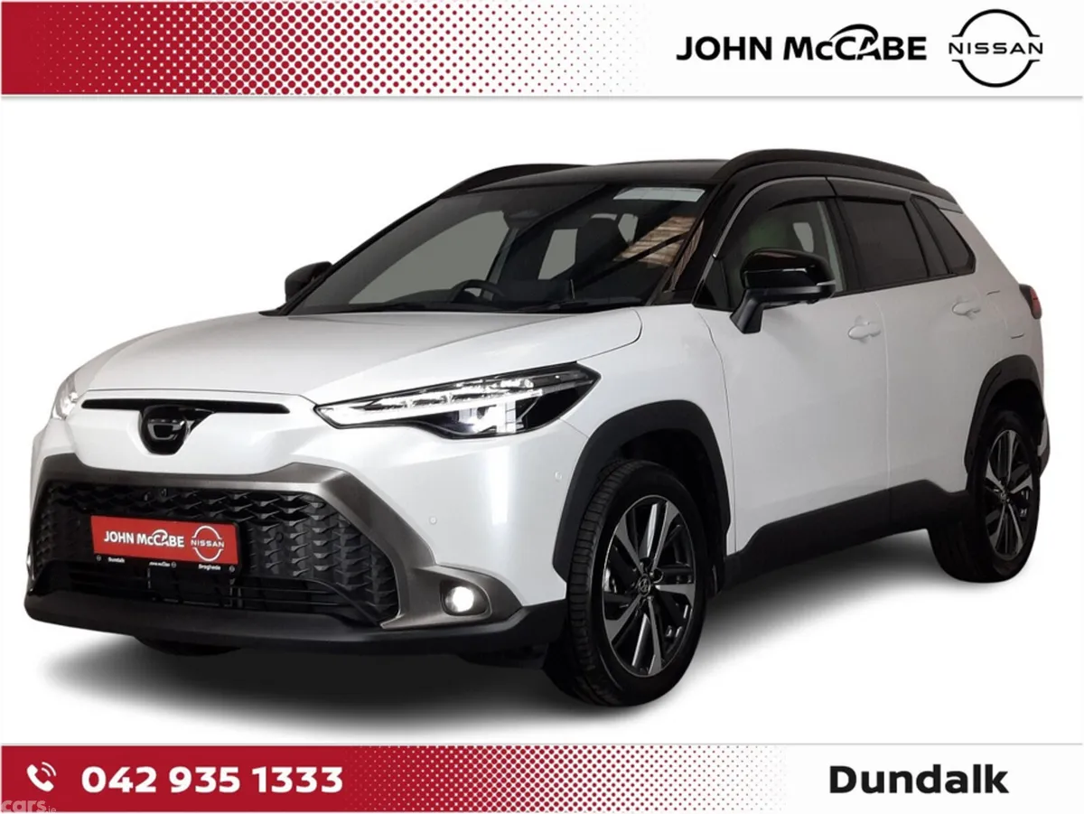 Toyota Corolla Cross SUV, Petrol Hybrid, 2024, White