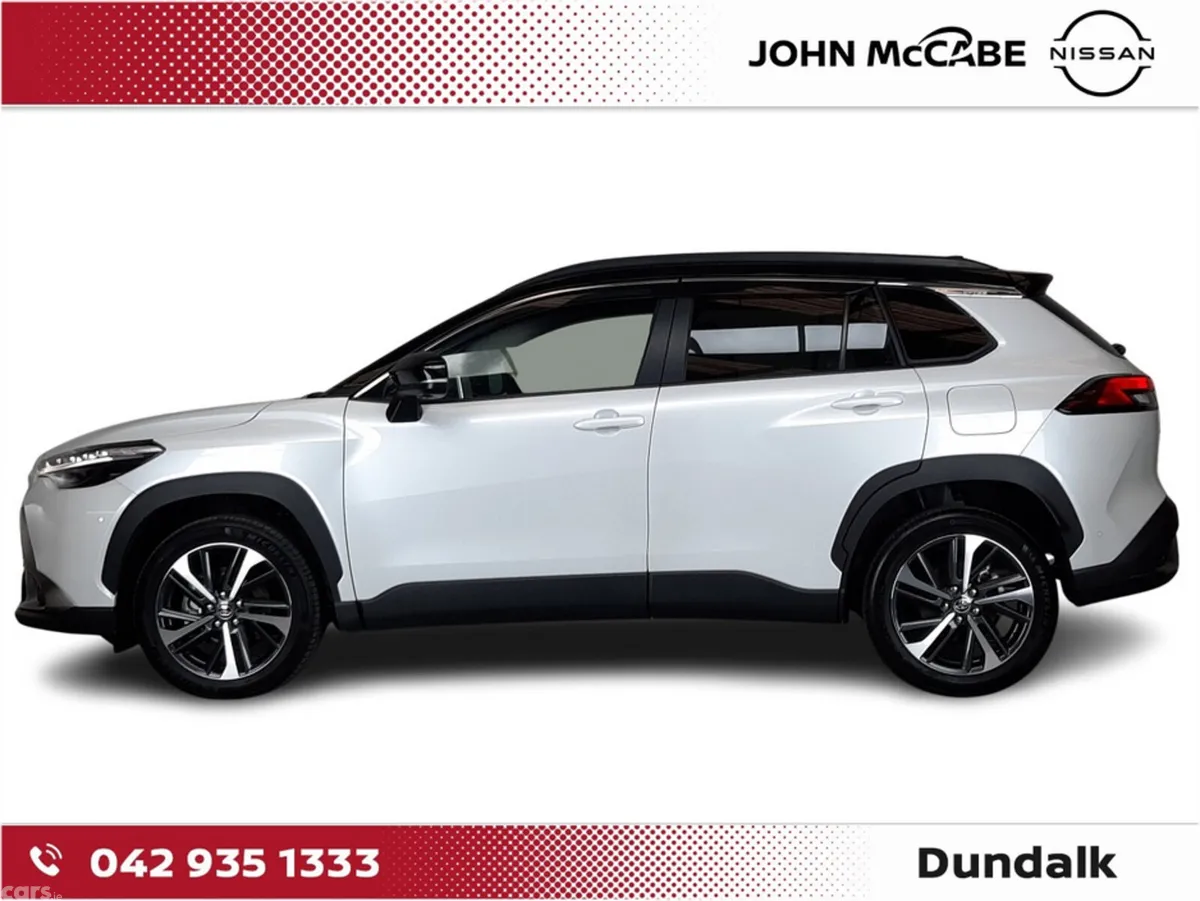 Toyota Corolla Cross SUV, Petrol Hybrid, 2024, White