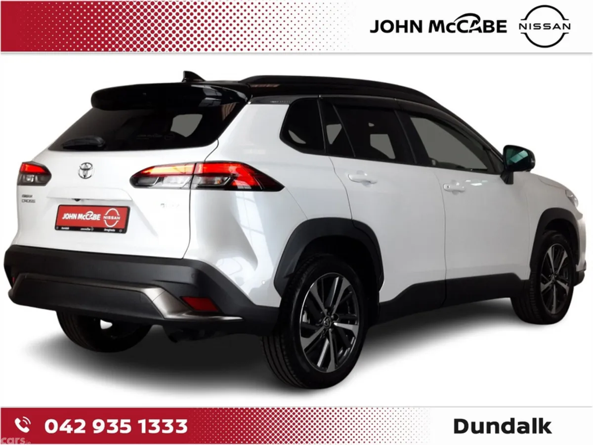 Toyota Corolla Cross SUV, Petrol Hybrid, 2024, White
