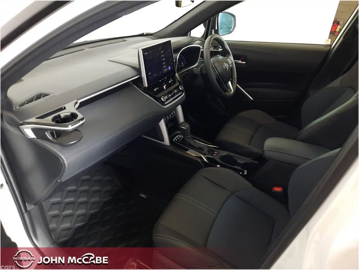 Toyota Corolla Cross SUV, Petrol Hybrid, 2024, White