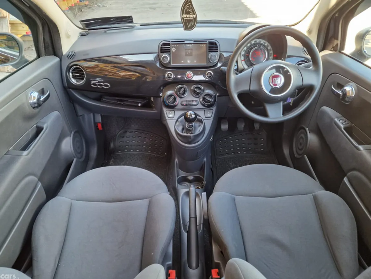 Fiat 500 Hatchback, Petrol, 2012, Black