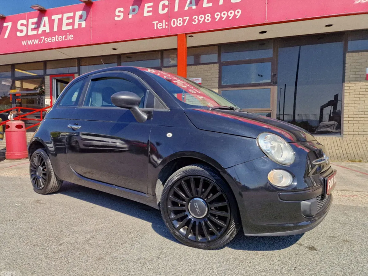 Fiat 500 Hatchback, Petrol, 2012, Black
