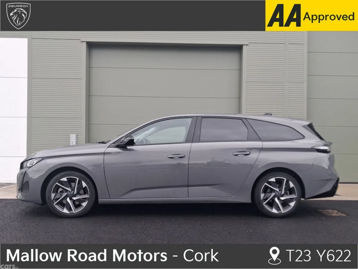 Peugeot 308 Estate, Petrol Hybrid, 2024, Grey