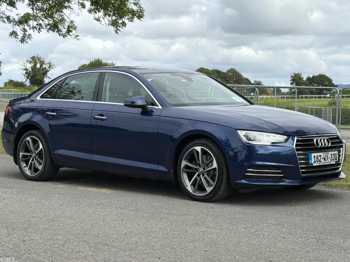 Audi A4 Saloon, Diesel, 2018, Blue
