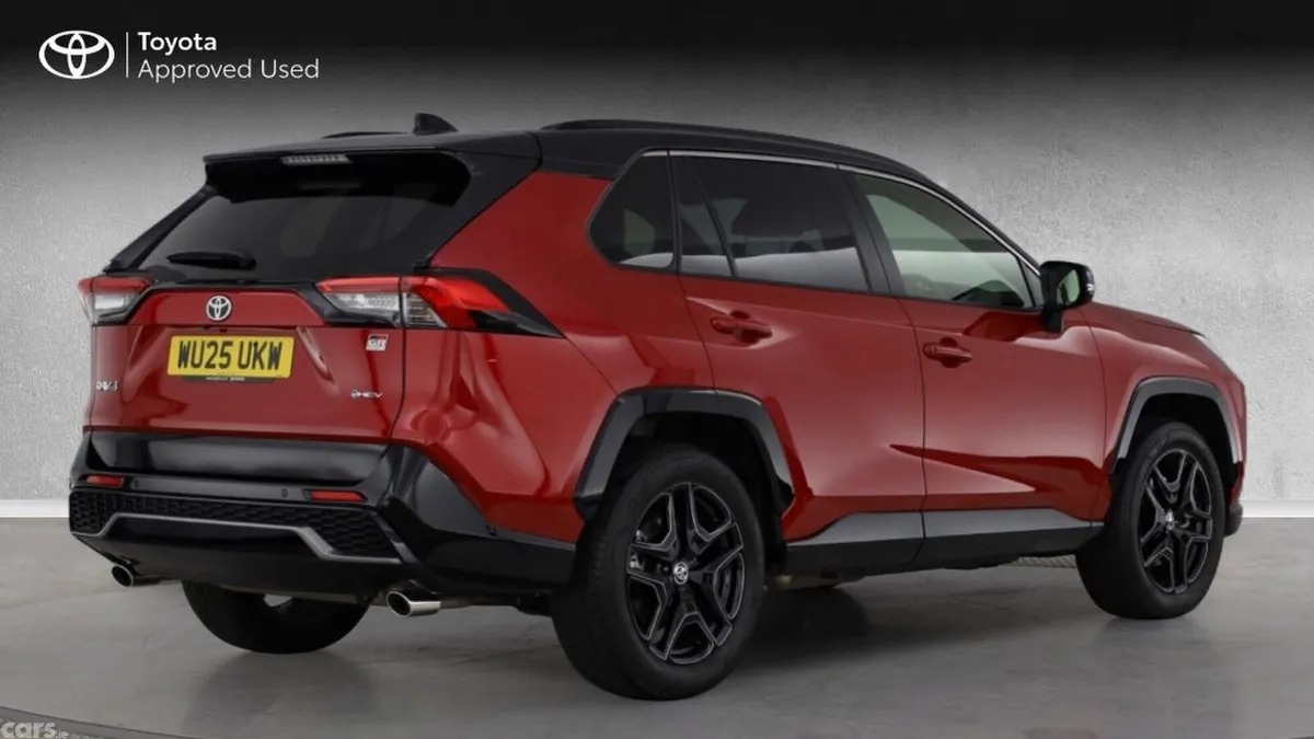 Toyota RAV4 SUV, Petrol Hybrid, 2025, Red