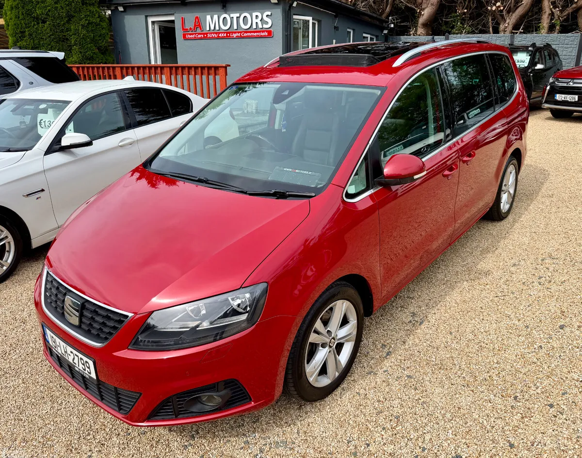 SEAT Alhambra MPV, Diesel, 2019, Red