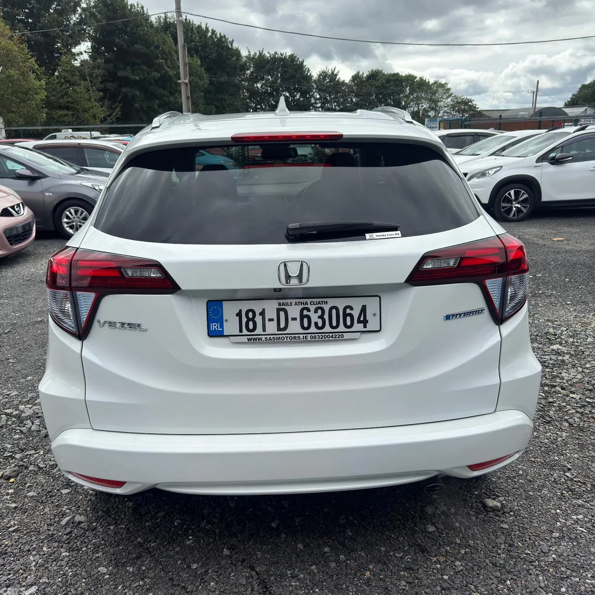 Honda Vezel Estate, Petrol Hybrid, 2018, White