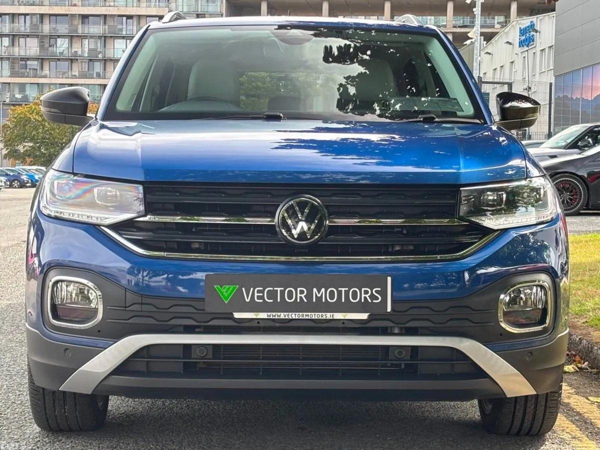 Volkswagen T-Cross SUV, Petrol, 2023, Blue