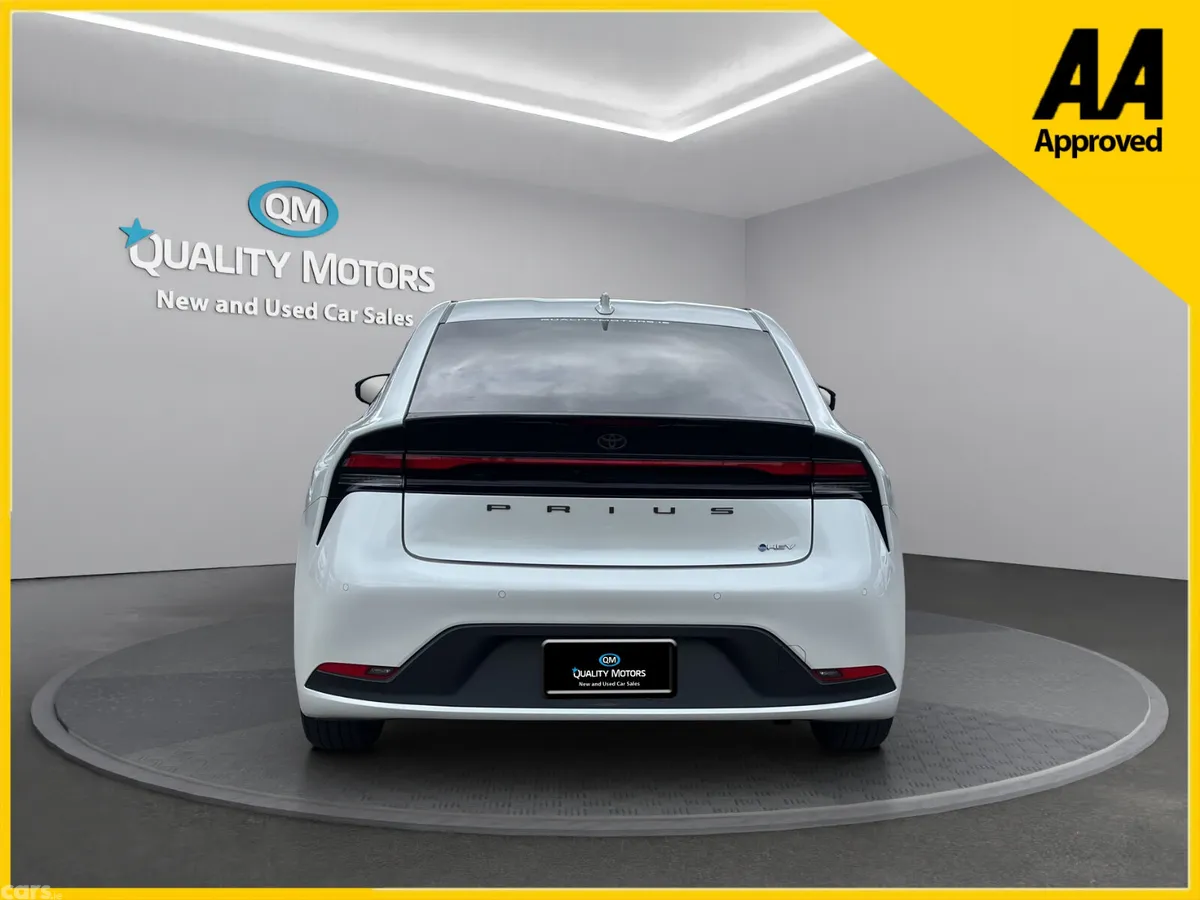 Toyota Prius Saloon, Petrol Hybrid, 2023, White