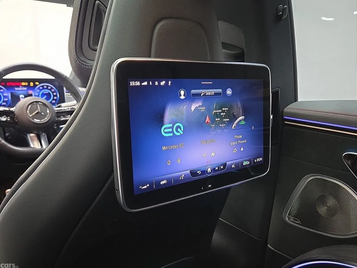 Mercedes-Benz EQS Saloon, Electric, 2023, Red