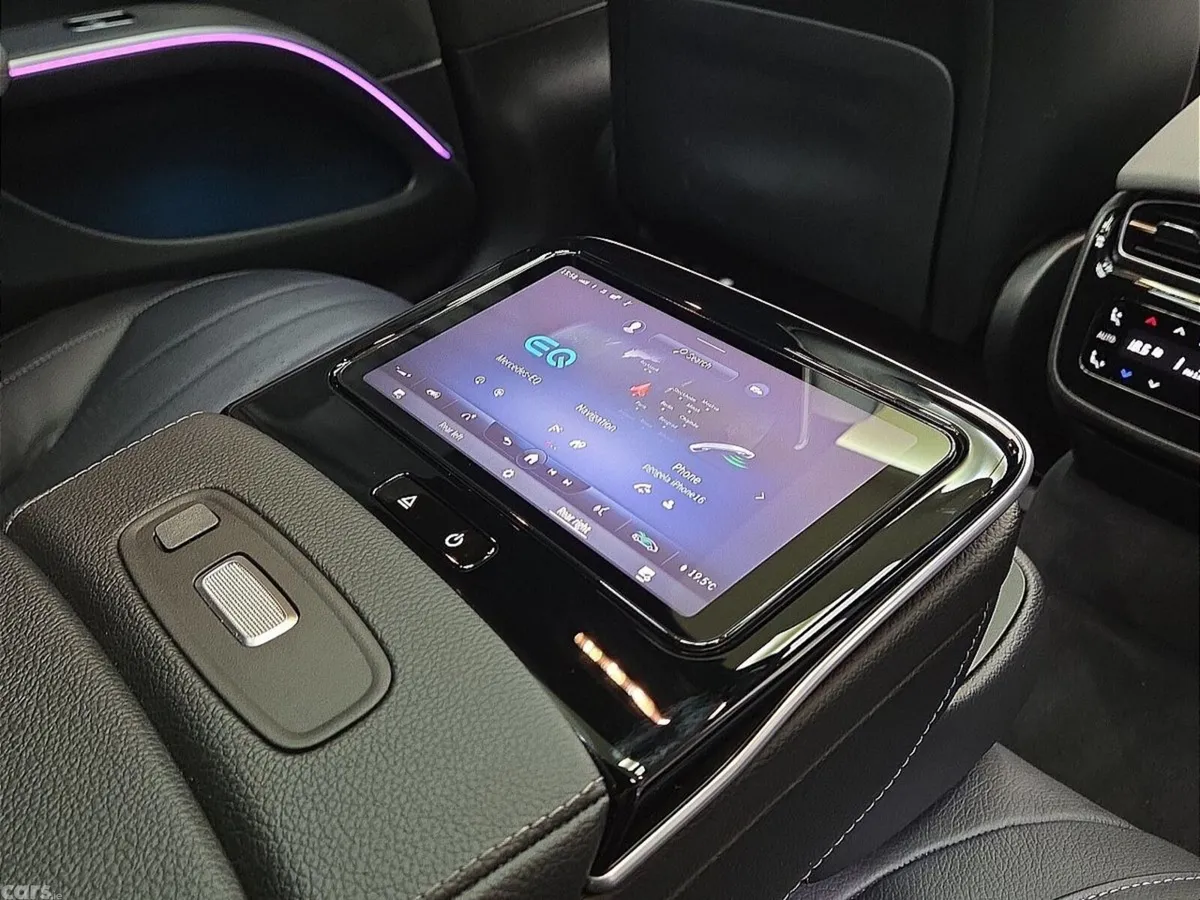 Mercedes-Benz EQS Saloon, Electric, 2023, Red