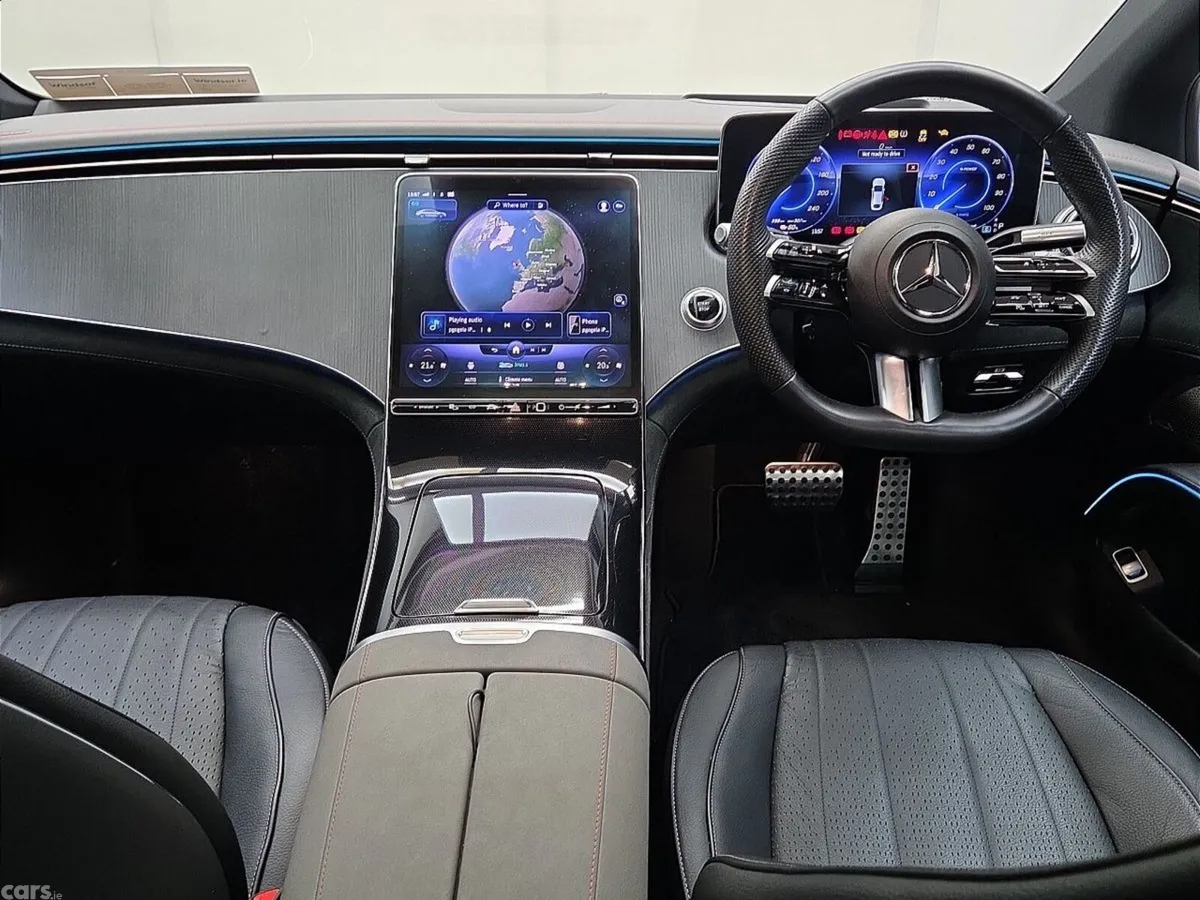 Mercedes-Benz EQS Saloon, Electric, 2023, Red