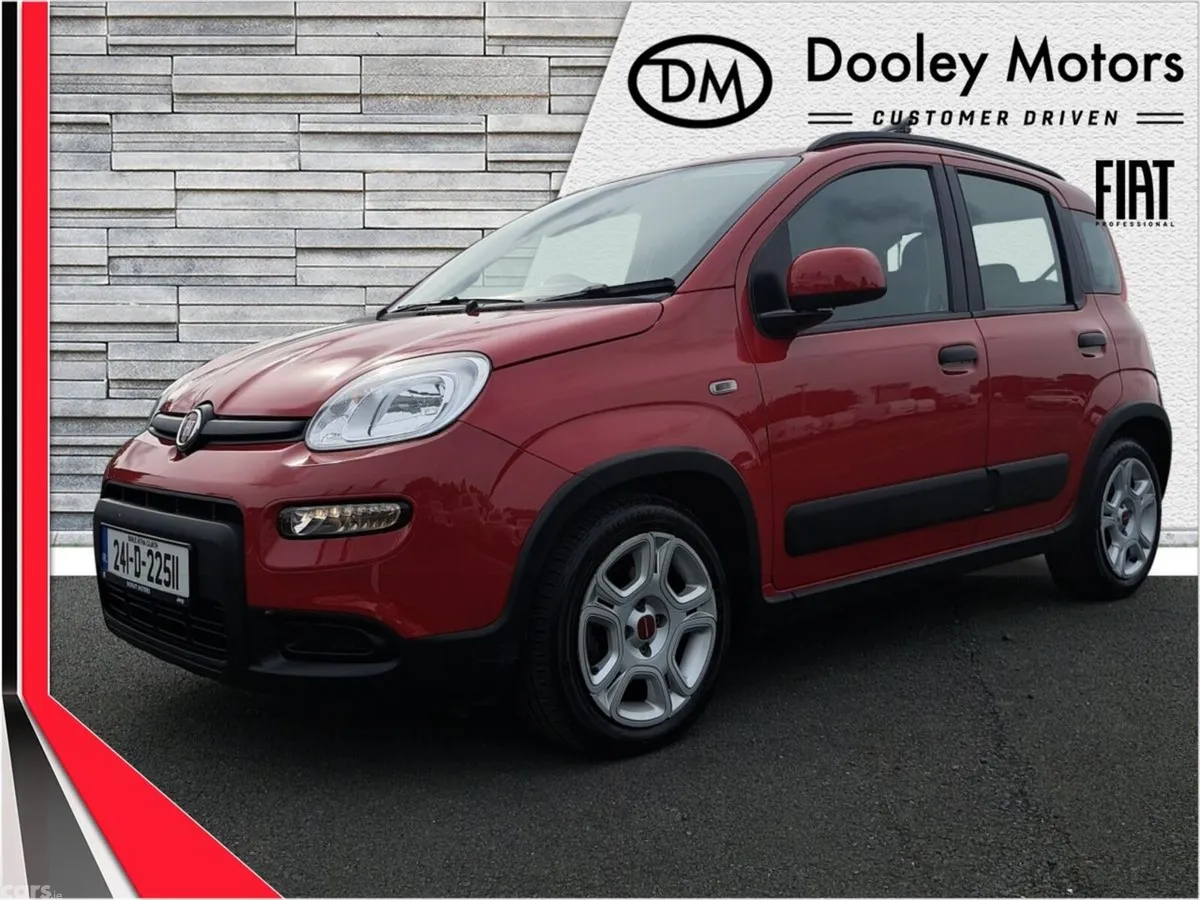 Fiat Panda Hatchback, Petrol, 2024, Red
