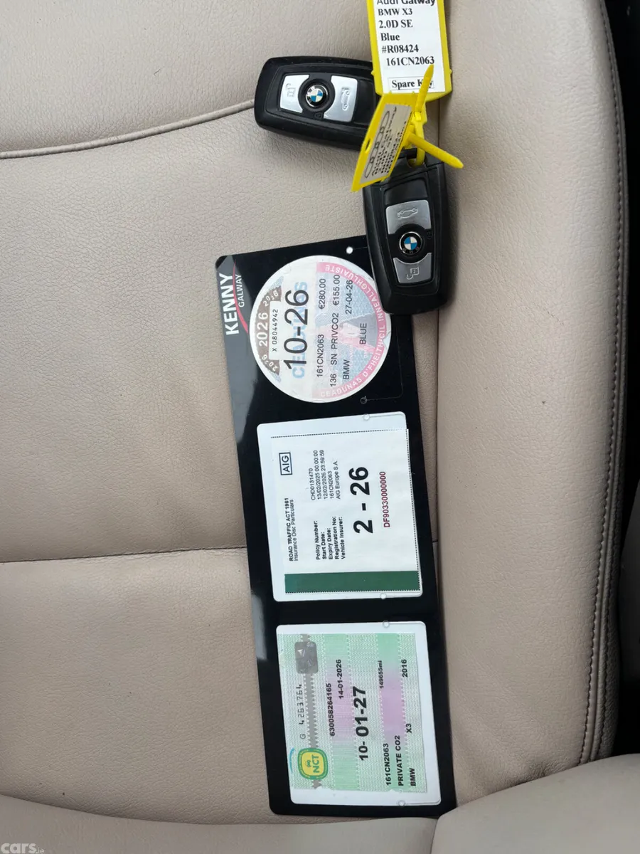 BMW X3 SUV, Diesel, 2016, Blue