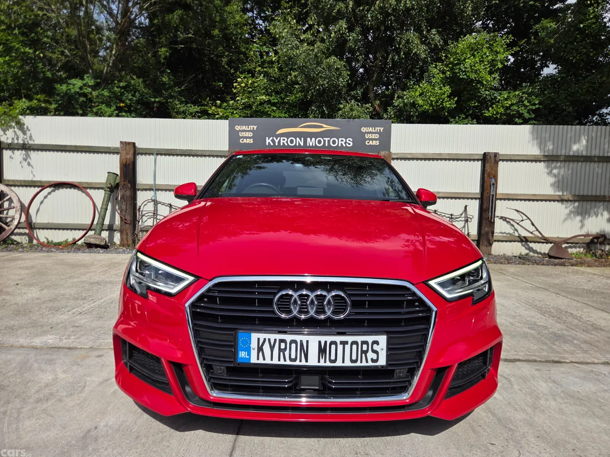 Audi A3 Saloon, Petrol, 2019, Red