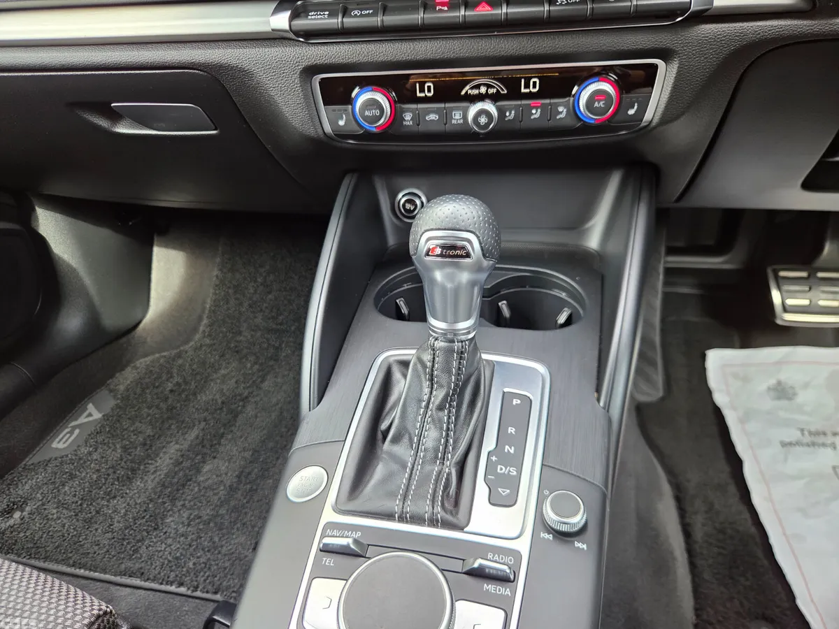 Audi A3 Saloon, Petrol, 2019, Red