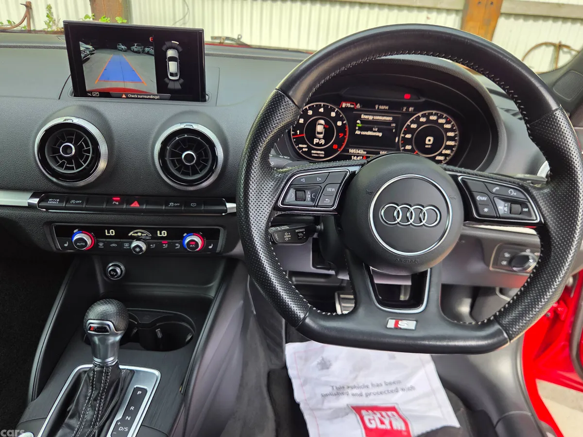 Audi A3 Saloon, Petrol, 2019, Red