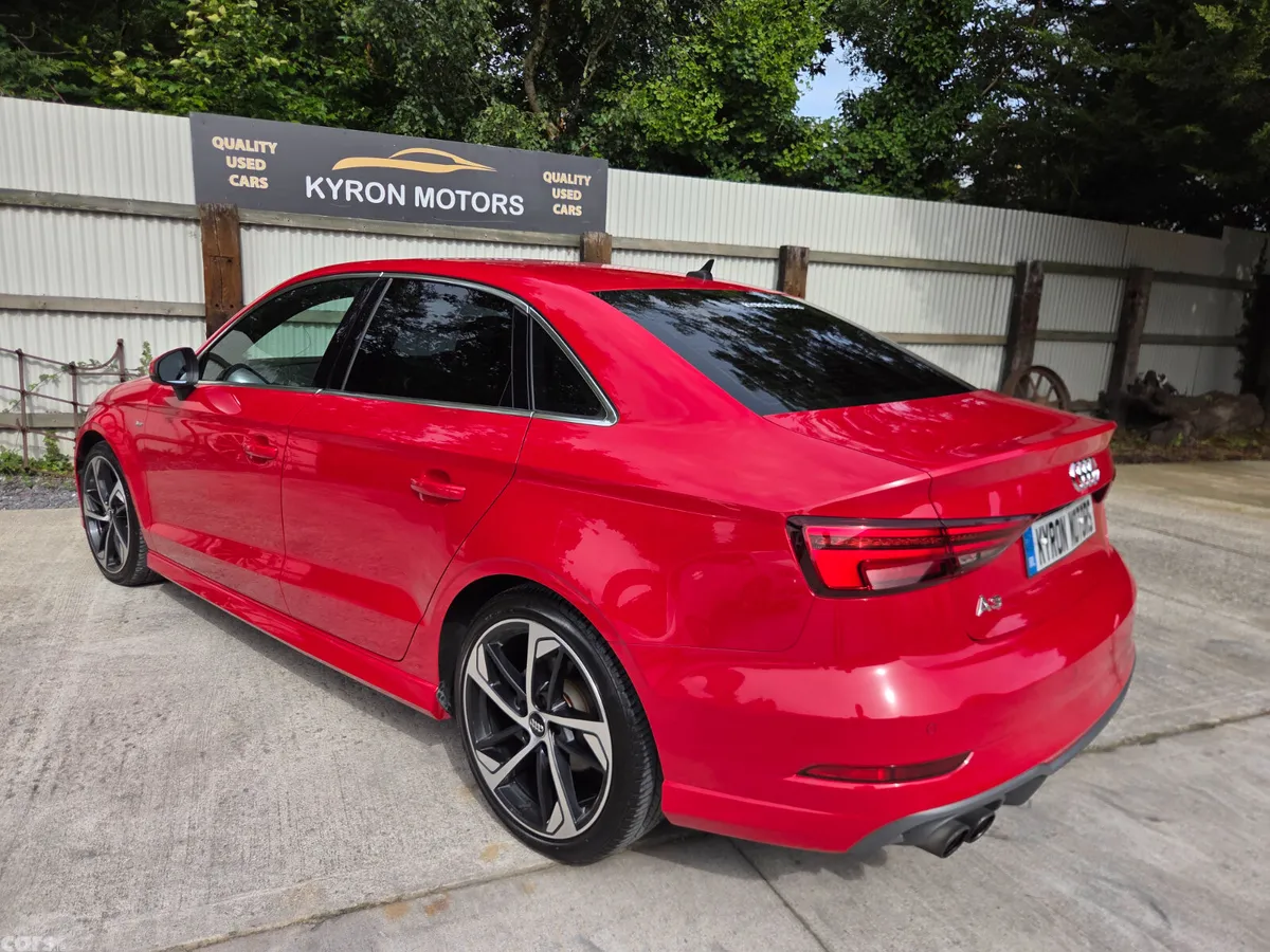 Audi A3 Saloon, Petrol, 2019, Red