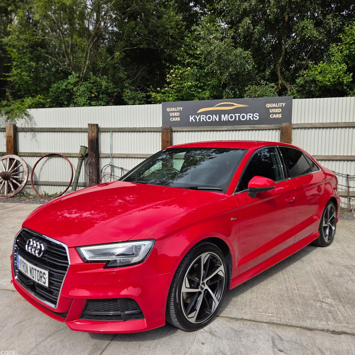 Audi A3 Saloon, Petrol, 2019, Red