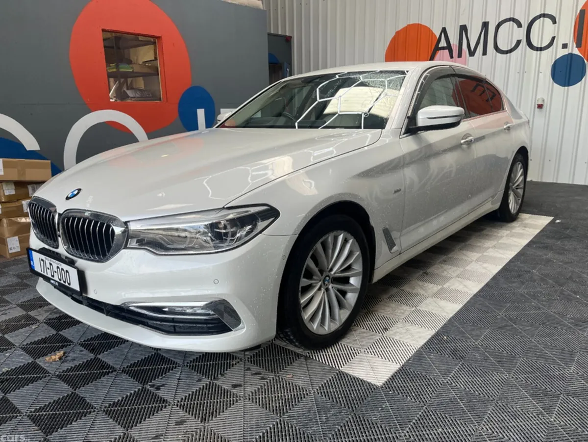 BMW 5-Series Saloon, Diesel, 2017, White