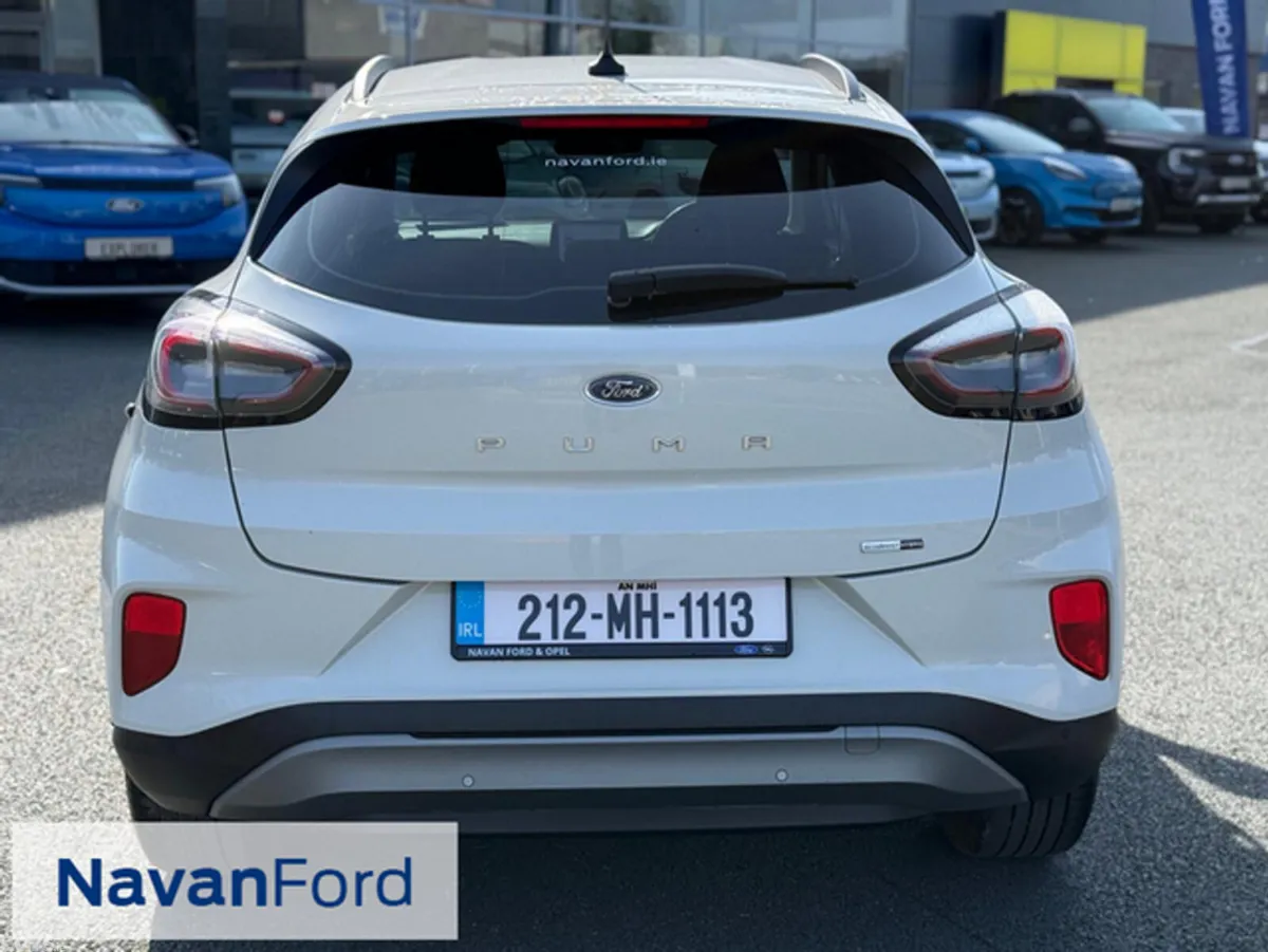 Ford Puma SUV, Petrol Hybrid, 2021, White