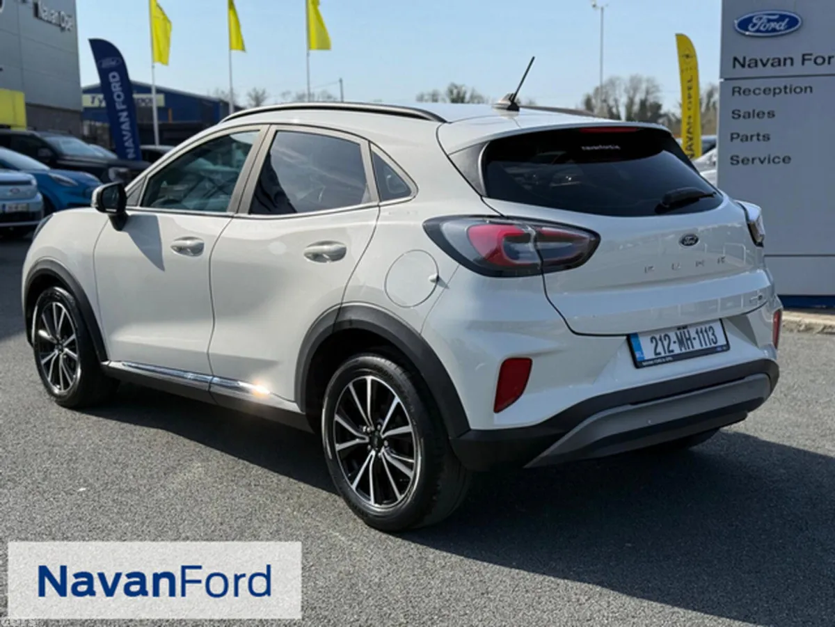 Ford Puma SUV, Petrol Hybrid, 2021, White
