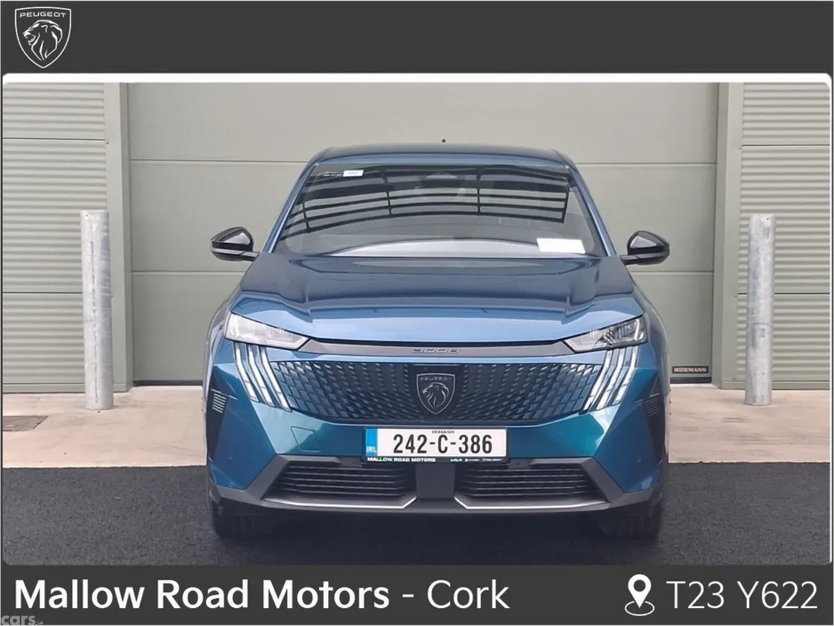 Peugeot 3008 SUV, Petrol Hybrid, 2024, Blue