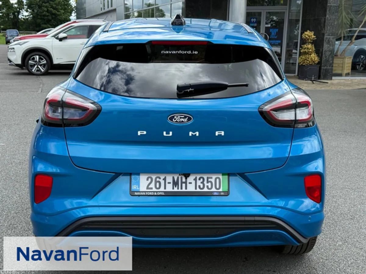 Ford Puma SUV, Electric, 2026, Blue