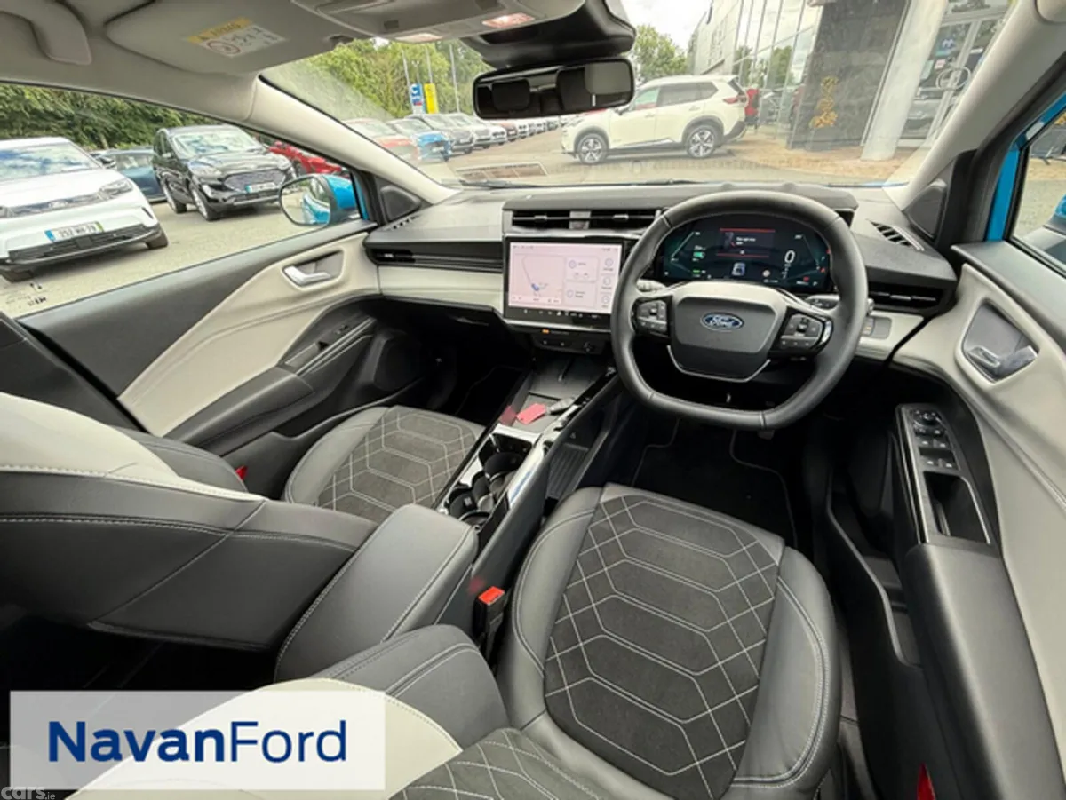 Ford Puma SUV, Electric, 2026, Blue