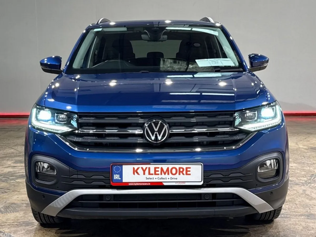 Volkswagen T-Cross SUV, Petrol, 2023, Blue
